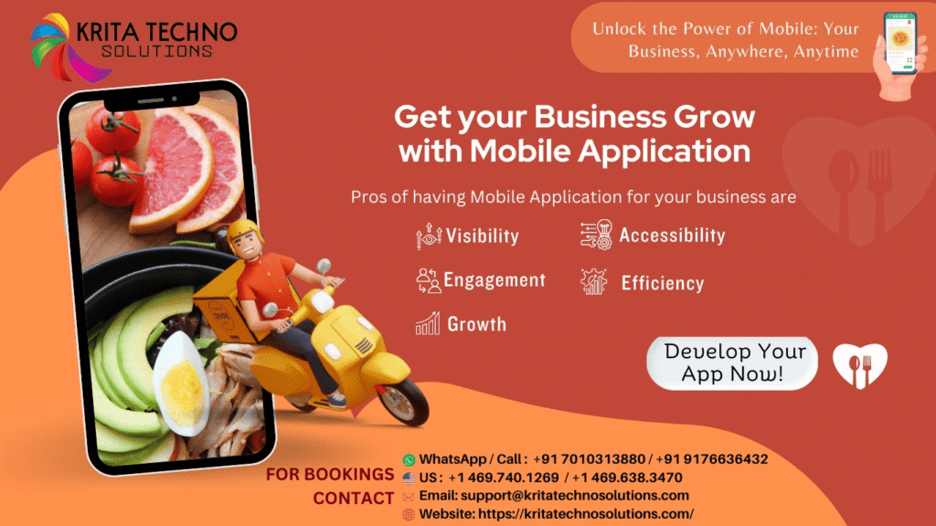 The Role of Mobile Apps in Transforming Business Operations | Krita Technosolutions