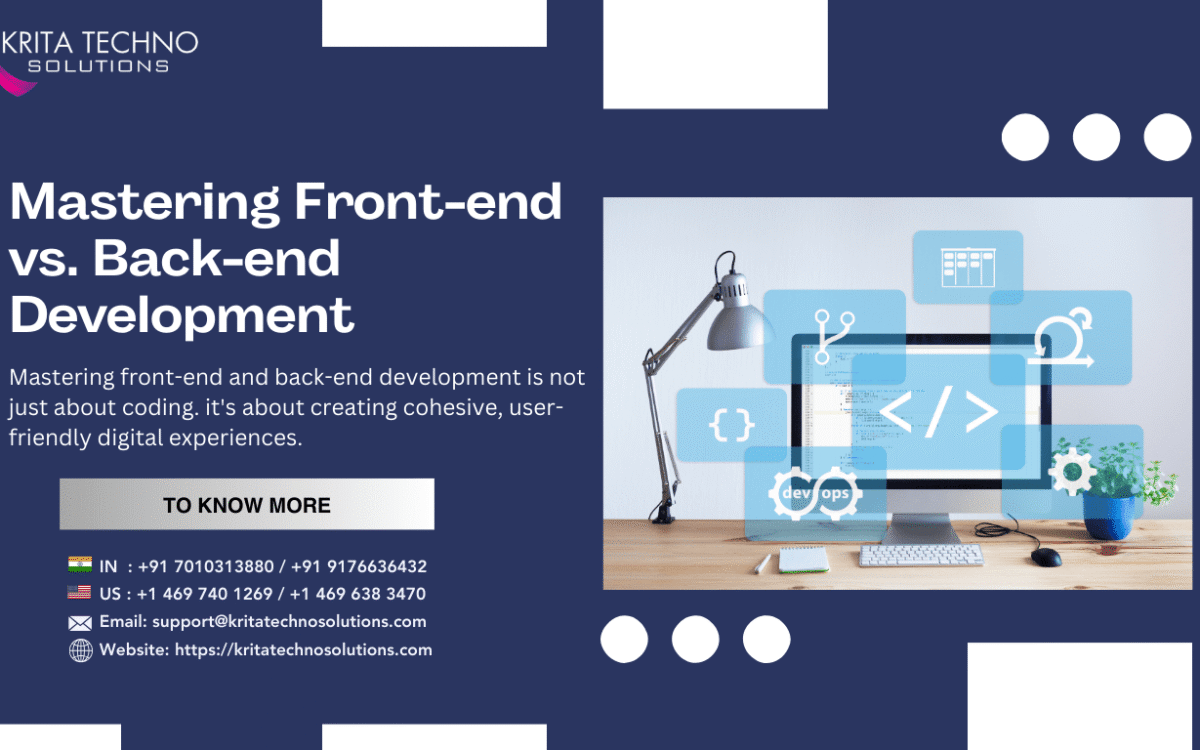 Mastering Front-end vs. Back-end Development