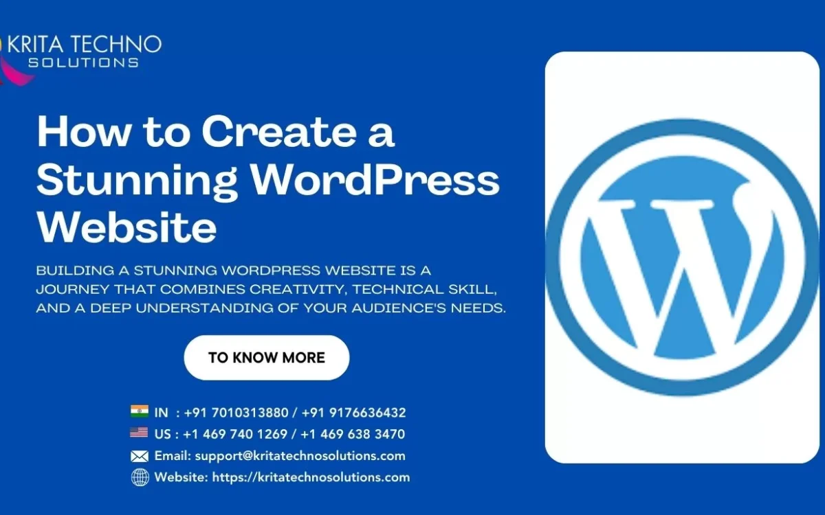 How to Create a Stunning WordPress Website