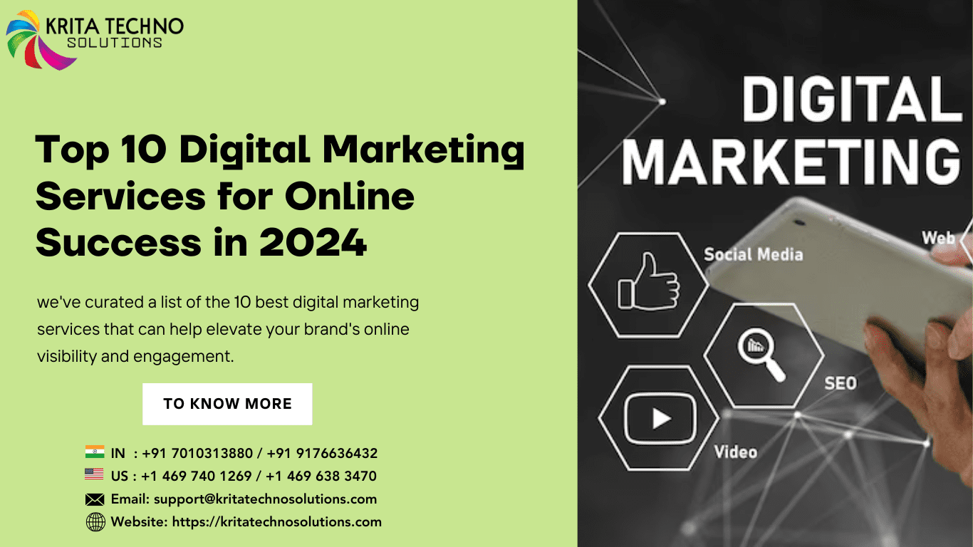 Top 10 Digital Marketing Services for Online Success in 2024